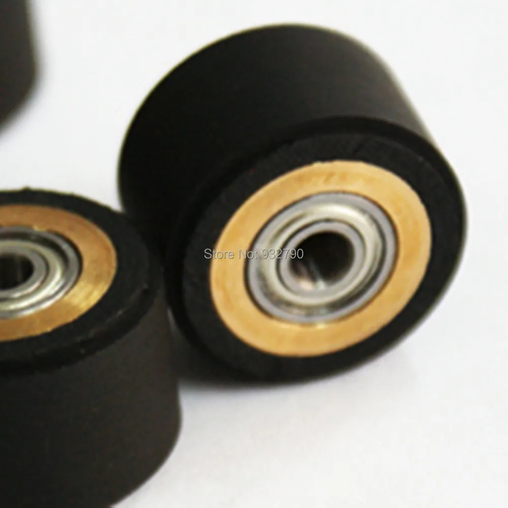 

2pcs 5x11x16mm Pinch Roller Copper Core for Roland Vinyl Plotter Cutter Cutting Engraving Machine Parts Paper Pressing Wheel New