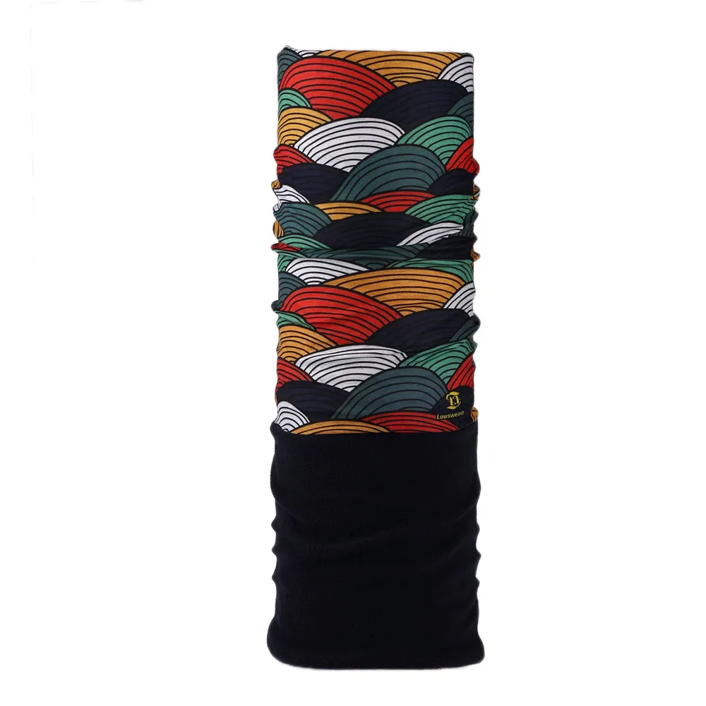 Зимняя флисовая велосипедная многофункциональная бандана повязка на голову