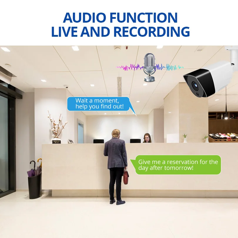 Беспроводная система видеонаблюдения Wetrans сетевой видеорегистратор Wi Fi 8 каналов