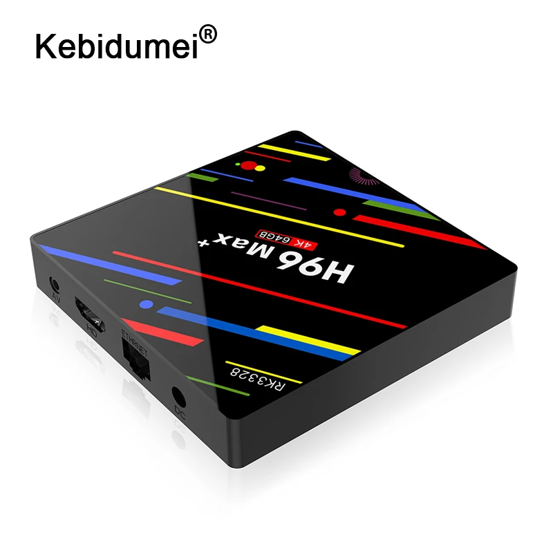 H96 MAX Plus для Android 8 1 smart TV Box 4 Гб ОЗУ 64 ПЗУ телеприставка RK3328 2 4G/5G Wifi 4K H.265 ГБ 32