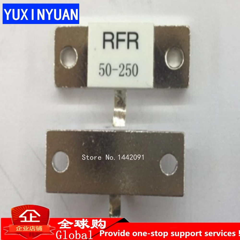 

100% NEW High Frequency Resistance RFR50-250 RFR 50-250 RFR-50-250 50 Ohms 250W Dummy Load Resistor