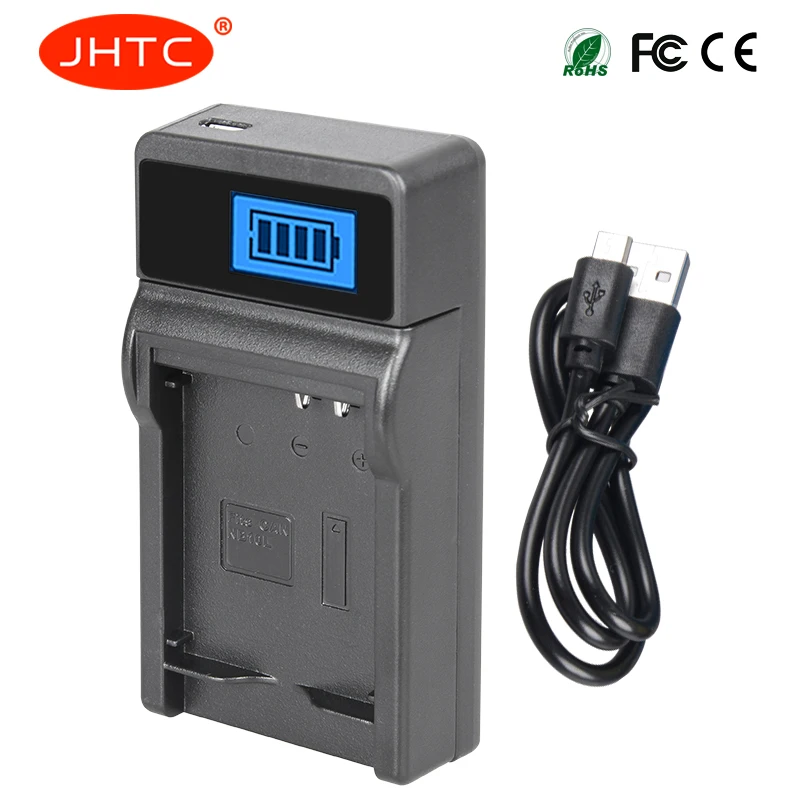 

JHTC NB-10L NB10L NB 10L LCD тонкое Зарядное устройство USB для Canon Powershot SX50 HS SX40 HS G15 G16 G1X G1