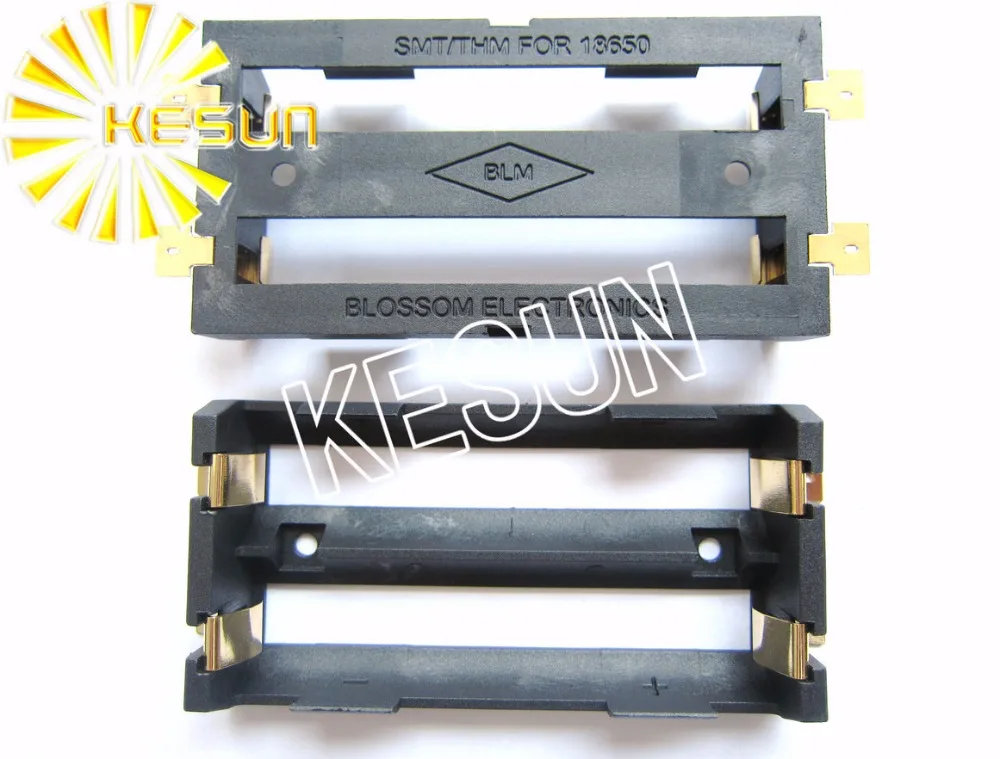 

FREE SHIPPING 5PCS x 2 x 18650 SMT Lithium Battery Holder Socket for Electronic Cigarette