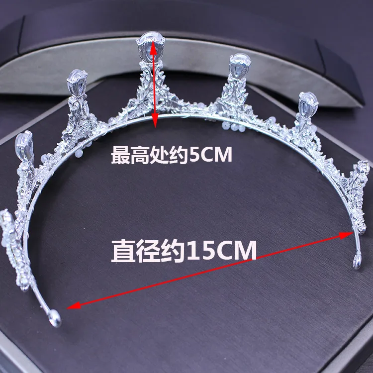 Королевская Девушка торт Топпер ручной работы тиара серебро горный хрусталь и