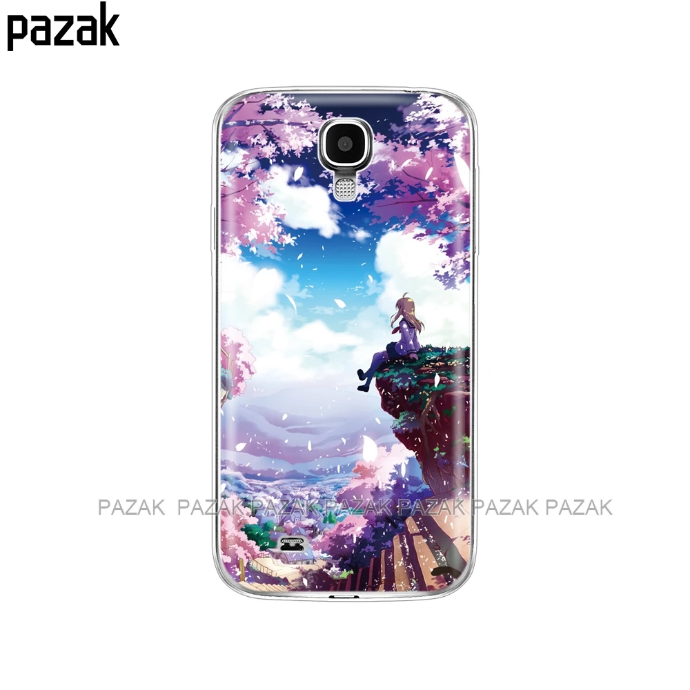 Silicone Soft Case For Samsung Galaxy S4 i9500 TPU Cover For Samsung S4 Phone shell da Hoesje Protective For S 4 phone shell - Цвет: 34329