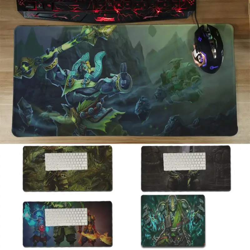 Yinuoda красивые аниме принтами из игр Warcraft и Dota 2 дух земли прочной резины Мышь