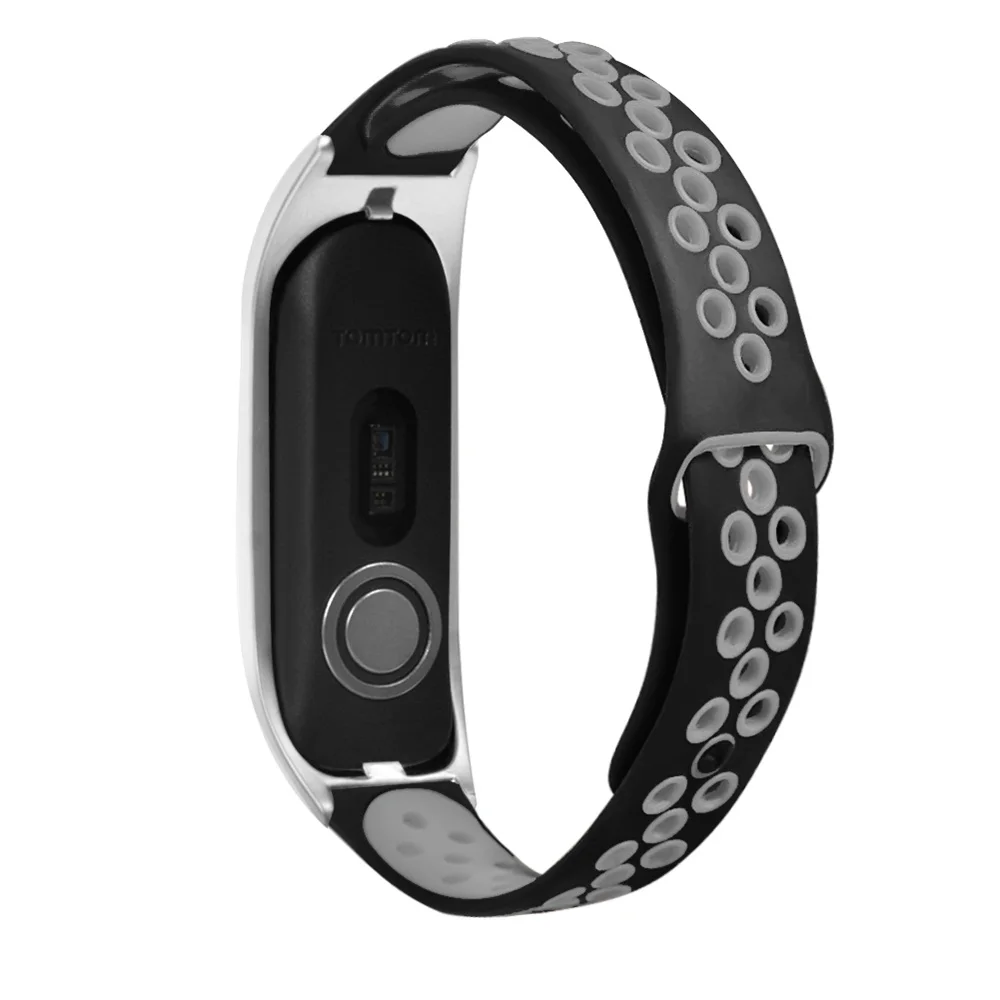 AKBNSTED мягкий сменный силиконовый ремень для Tomtom сенсорные часы браслет ремешок металлический каркас браслет аксессуары для Tomtom