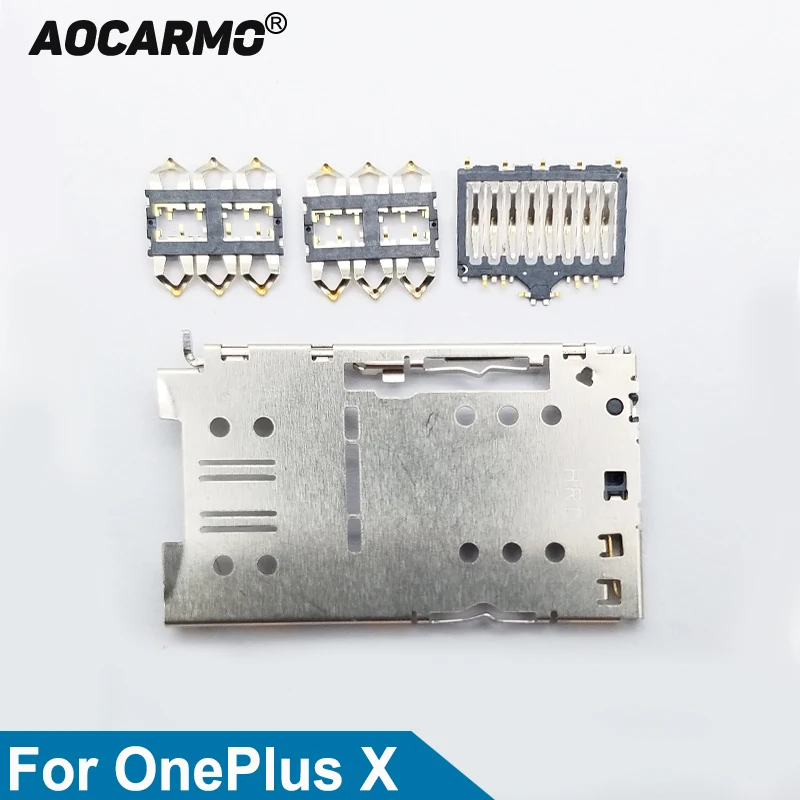 Устройство для чтения SIM карт Aocarmo лоток слот карты памяти MicroSD разъем OnePlus X E1001 E1000