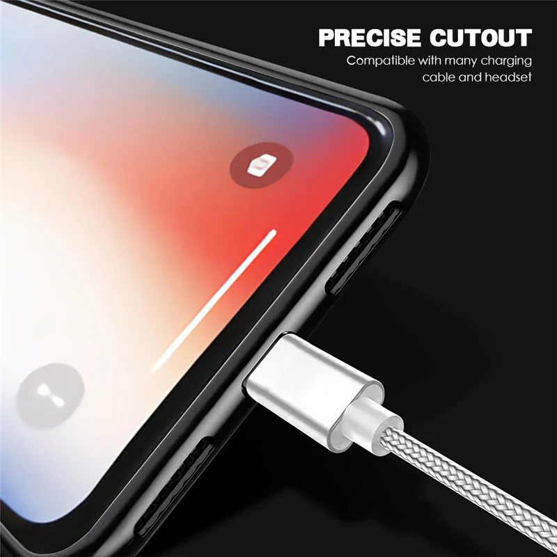 Магнитный адсорбционный чехол для телефона для iPhone 6, 6s, 7, 8 Plus, Защита экрана для iPhone X, XR, XS, Max, закаленное стекло, откидной металлический чехол