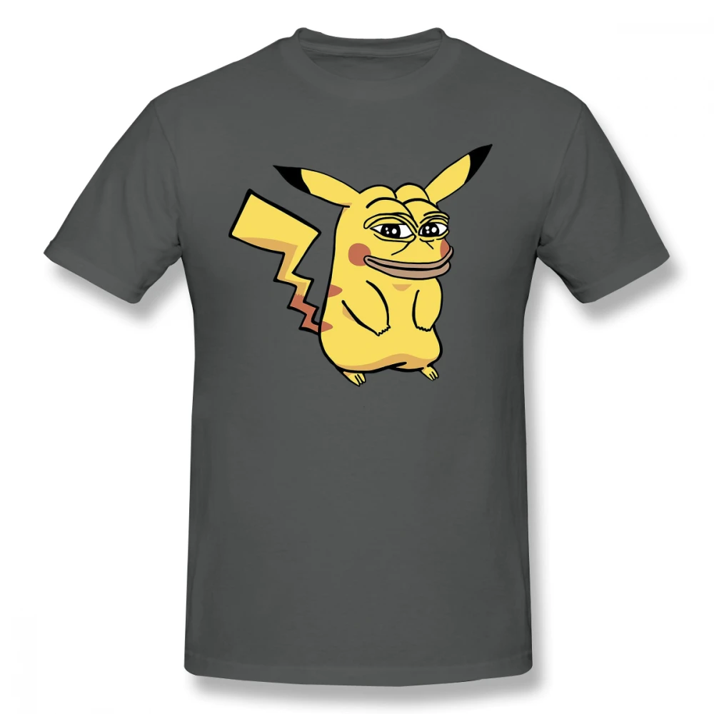 Футболка для мужчин Pokemon Pikachu футболка лягушонок Пепе большой размер 4XL