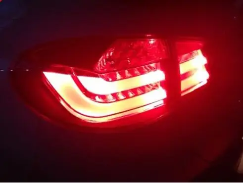 KUNFINE пара Автомобильный задний светильник в сборе для VOLKSWAGEN TIGUAN 2010 2011 2012