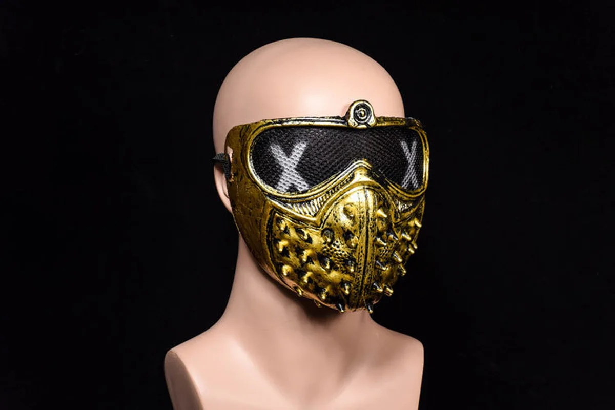 

Halloween Punk Devil Cosplay Animation Stage Performance Mask Watch dogs 2 mask
