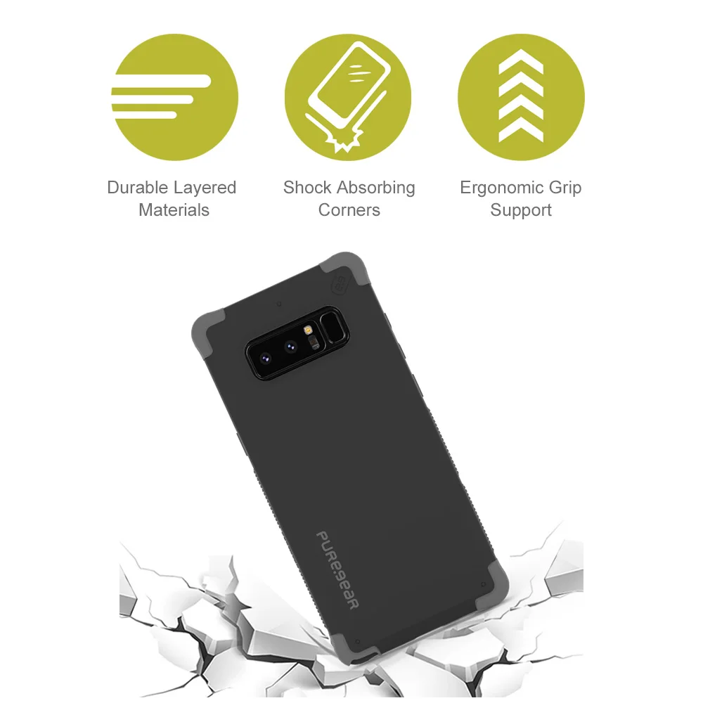 Puregear Original Outdoor Double-layer Anti Shock Absorbing Case for Samsung Galaxy Note 8 with Retail Package |