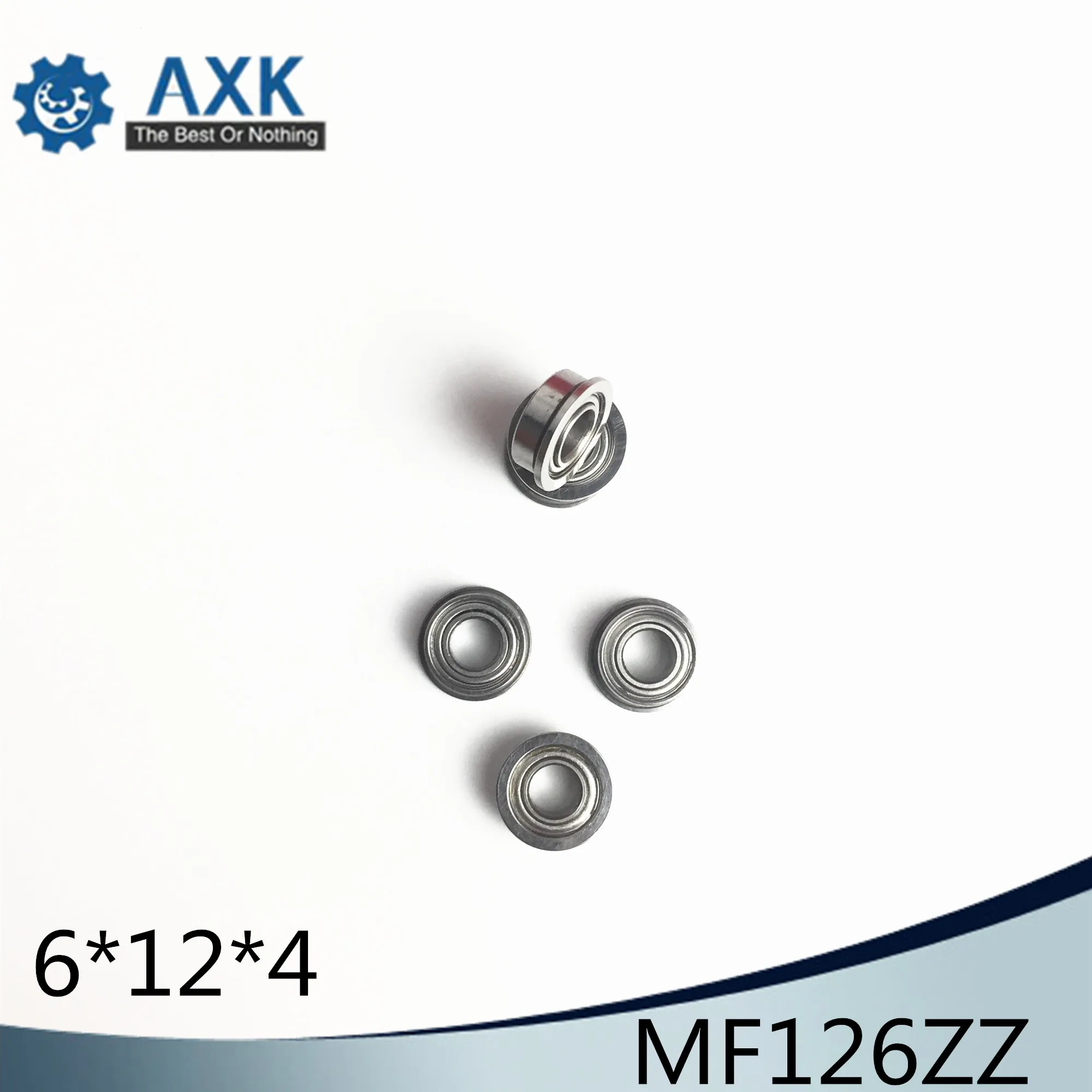 MF126ZZ подшипник ABEC-5 (10 шт.) 6*12*4 мм Миниатюрный фланцевый MF126Z упорные шариковые