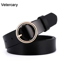 new design fashion womens belts genuine leather brand straps female waistband gold pin buckle belt student jeans cowskin lady
