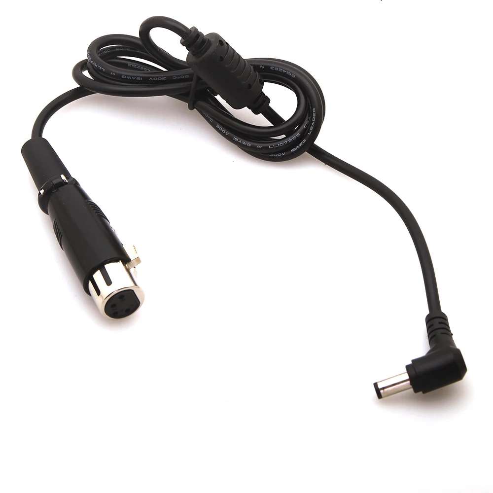 10 шт./лот Новинка 1m PRO постоянного тока мужчина к 4 Pin разъем XLR кабель питания для
