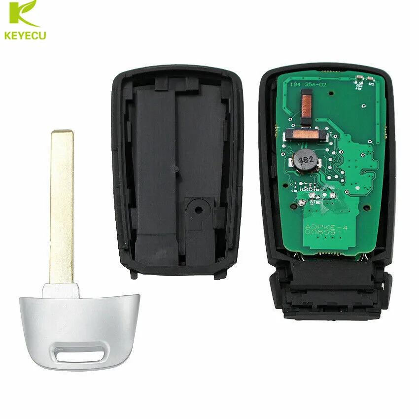 KEYECU Replacement Smart Remote Key Fob 434MHz for Audi A4 A5 TT Quattro Q7 SQ5 2016 2017 2018 2019 4M0 959 754 AA | Автомобили и