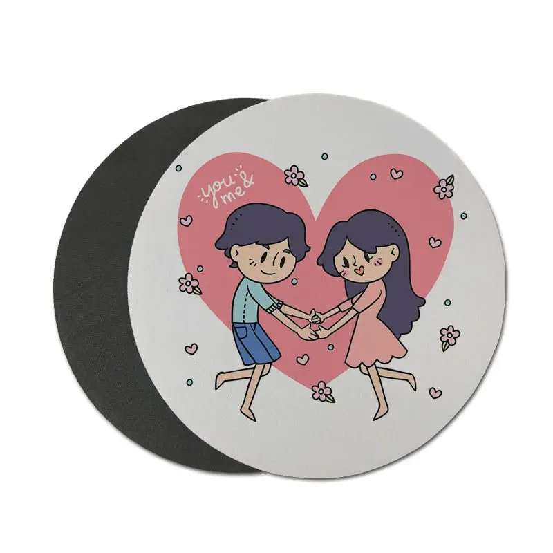 MaiYaCa новый дизайн I Love You My Bride высокоскоростной коврик для мыши 200x200 мм 220x220 круглый