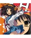 

Haruhi Suzumiya Anime Haruhi Single-side Mini Square Pillow #23543