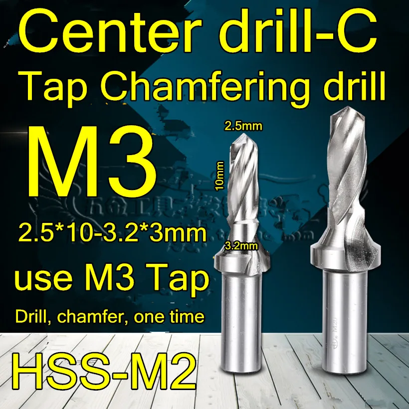 M3 = 2.5x10 3 2x3 мм ƈ шт. HSS M2 сверла для снятия фаски C использование м3 сверло крана