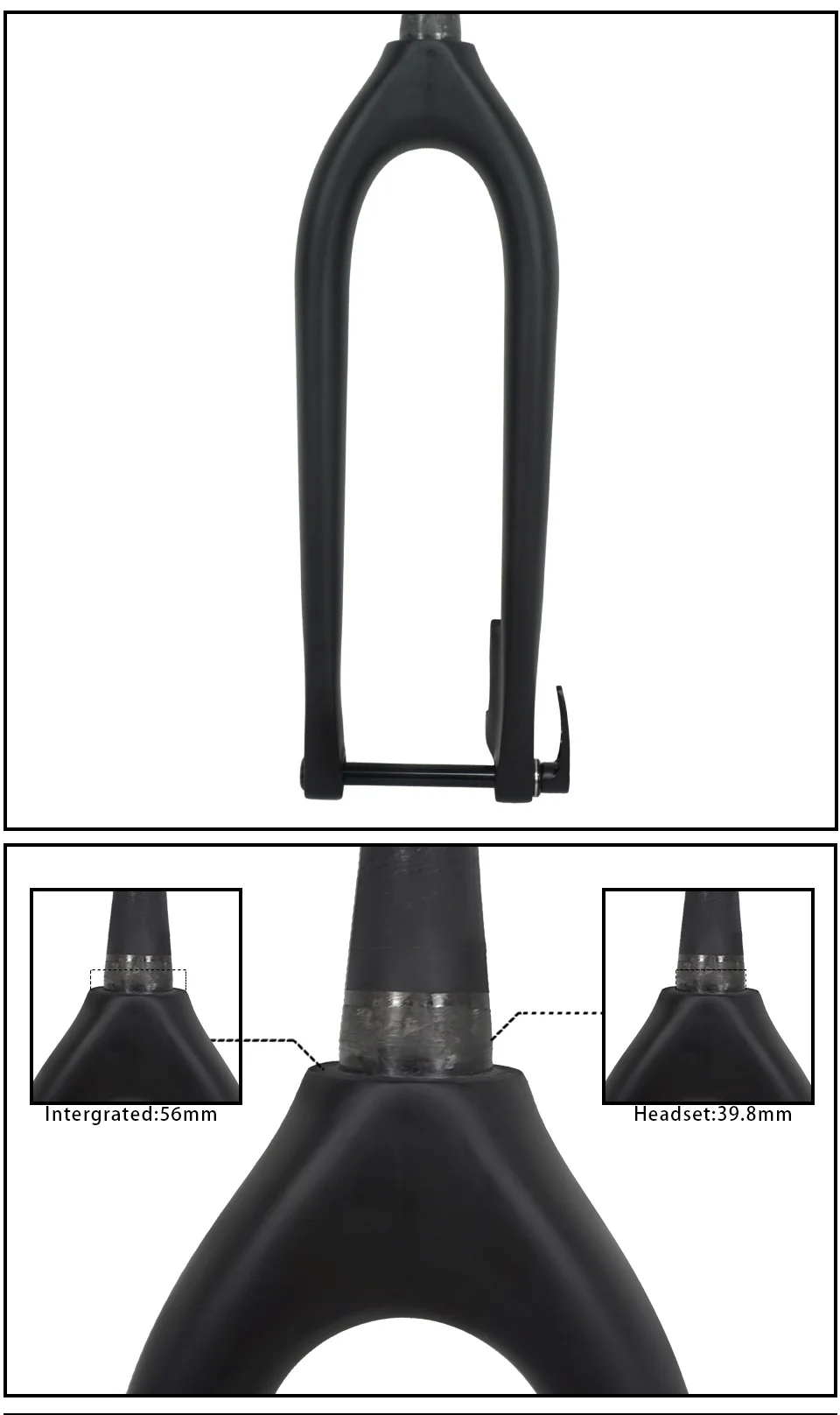 Tideace 110*15 мм MTB вилка 1-1/2 вилка для горного велосипеда 29er MTB boost Дисковая тормозная вилка углеродная Велосипедная вилка коническая диск 160 мм