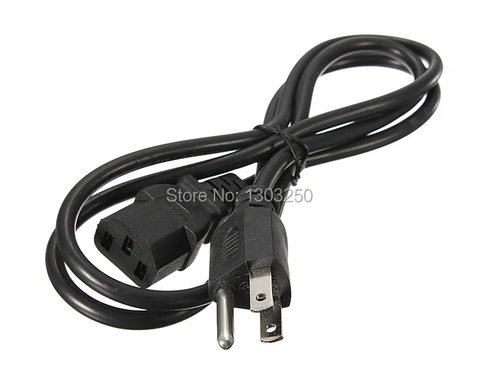 1 2 м Адаптер питания переменного тока Шнур кабель свинца 3 зубец для ноутбука