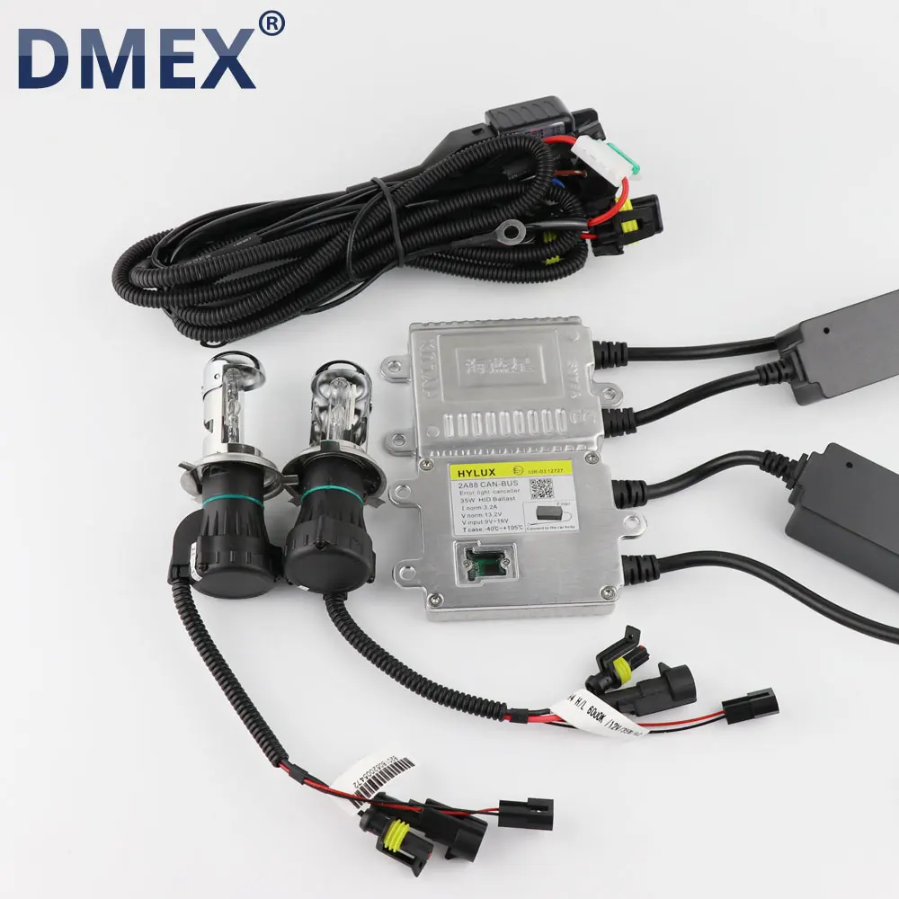 Комплект Ксеноновых супер Canbus DMEX 1 комплект 12 В 24 35 Вт H4 H13 9004 9007 биксеноновые 4300K