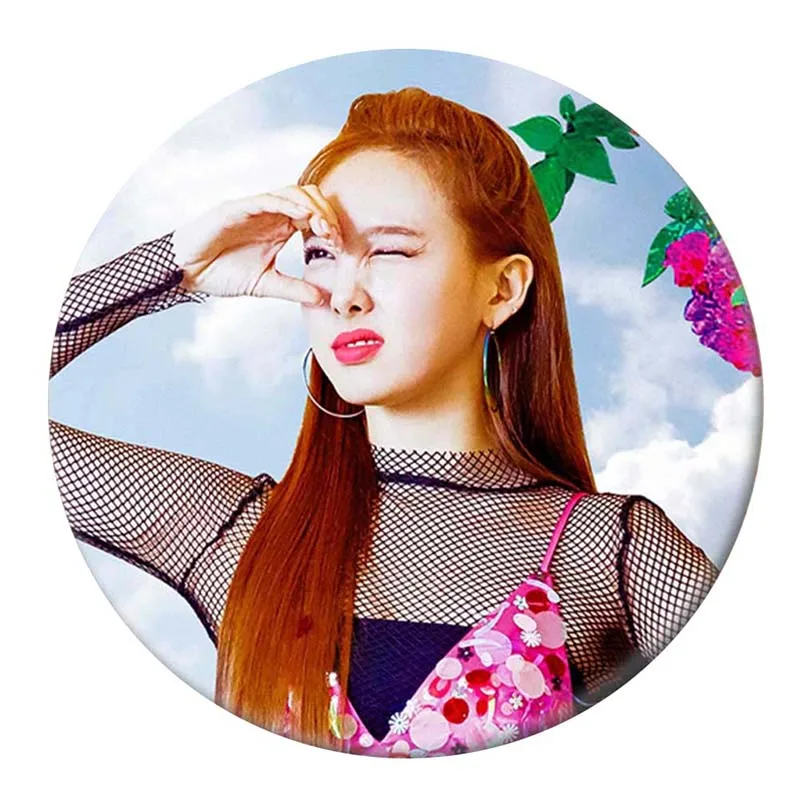 BRH2808H09 KPOP корейский дважды семь мини-альбом \ Fancy You \ 58 мм круглые значки и броши для одежды шляпа рюкзак - Окраска металла: BRH2808H09