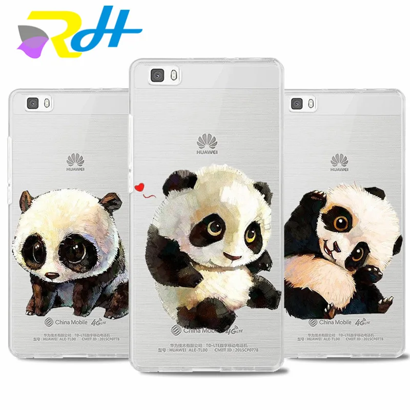 Для funda Huawei P10 чехол наклейка панда серия для P9 lite Чехлы Мода Lite Plus Coque Etui |