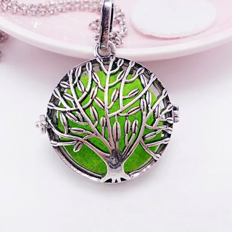 1 шт. открытое винтажное ожерелье Ароматерапия медальон эфирные масла духи кулон