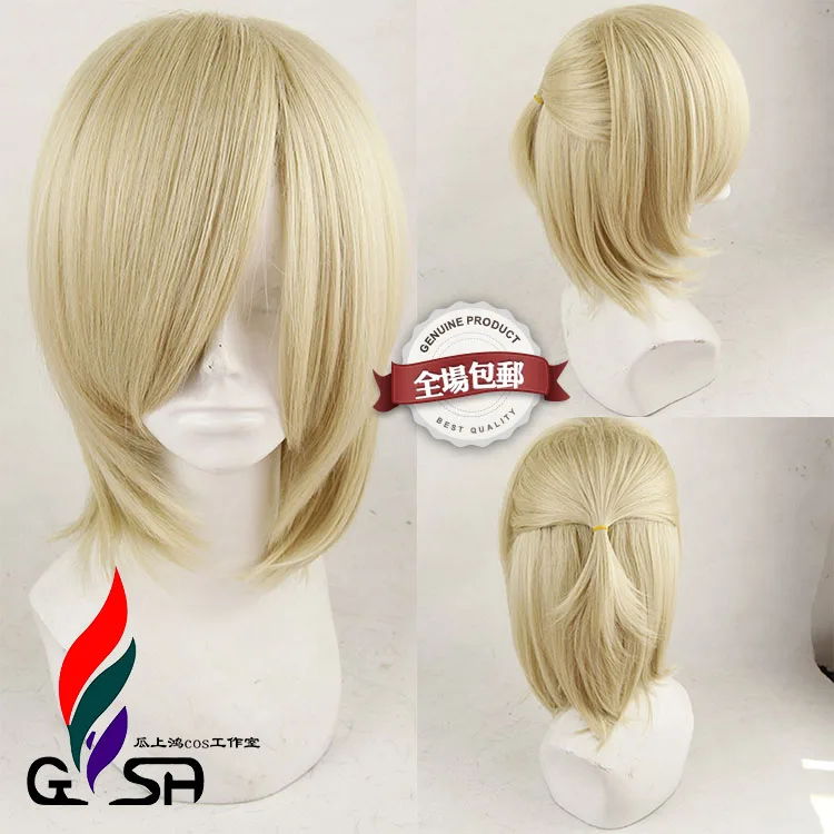 Термостойкие аниме Yuri! На льду Yuri Plisetsky Yurio полный кружевной костюм косплей парик +