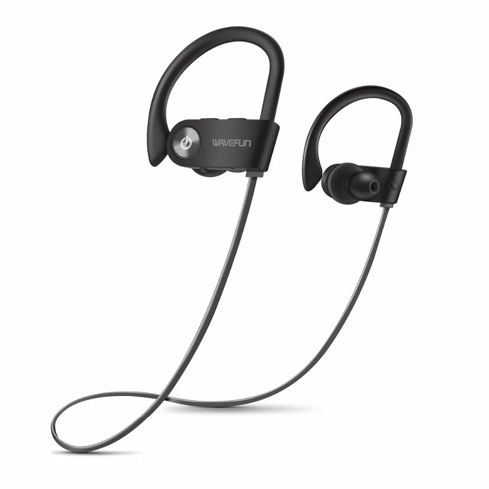 Bluetooth headset IPX7 waterproof wireless sports bass microphone mobile phone | Электроника