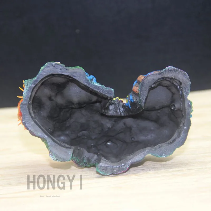HONGYI 1 шт полимерная цветная искусственная морская Коралловая раковина для украшения аквариума