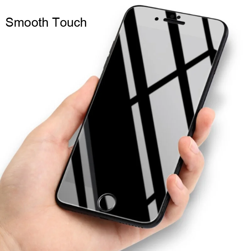 Защитное стекло закаленное с полным покрытием для iPhone X 7 8 6 6S Plus|Защитные стёкла и