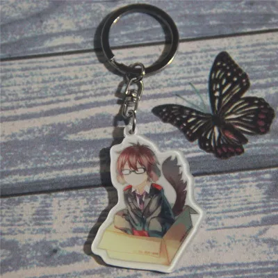 D one side print 1 шт., брелок для ключей Portachiavi Noragami hijori Aragoto YaTo Yukine, брелок для ключей, коллекционный подарок - Цвет: D one side print