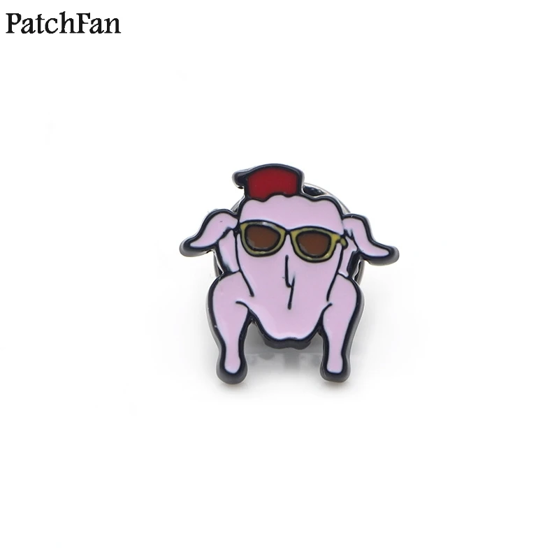 20 шт./лот Patchfan друзья ТВ шоу центральный Перк цинковый галстук забавные булавки