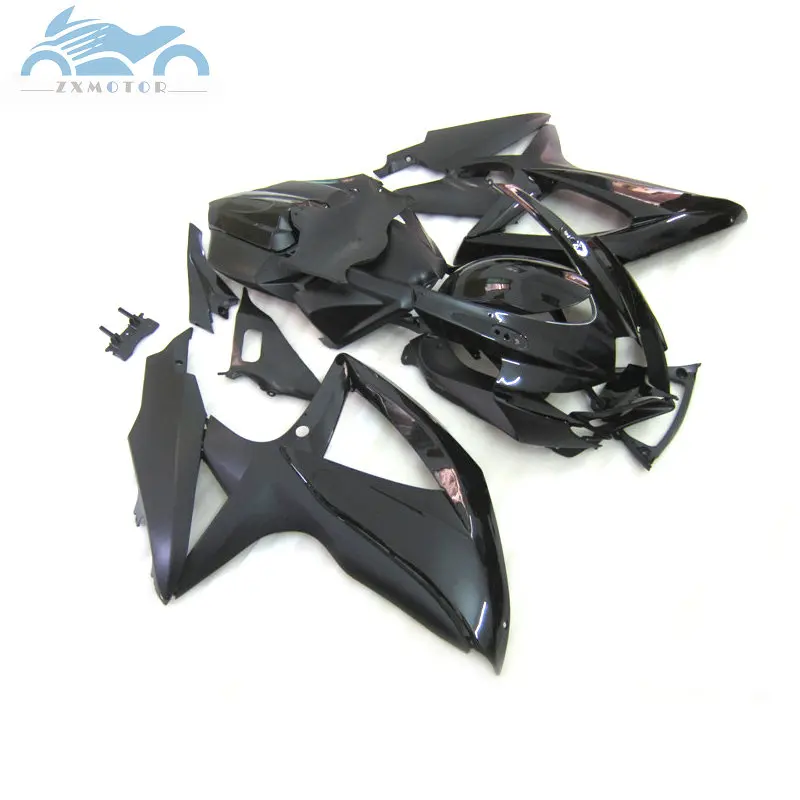 Комплекты обтекателей для SUZUKI GSXR600 750 2008-2010 K8 Мотоцикл Обтекатели набор 08 09 GSXR 600 K8 K9 08 09 10 матового черного цвета