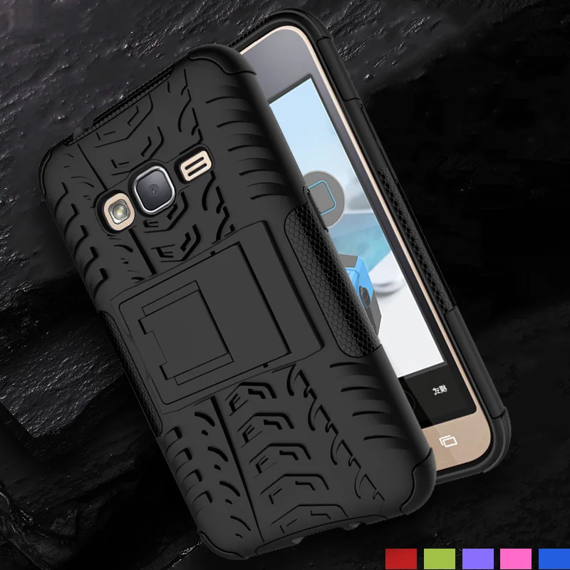 SEASHORE Silicone + PC Case sFor Samsung Galaxy J1 2016 Rubber Hard Cover For / J120 Phone Bag | Мобильные телефоны и