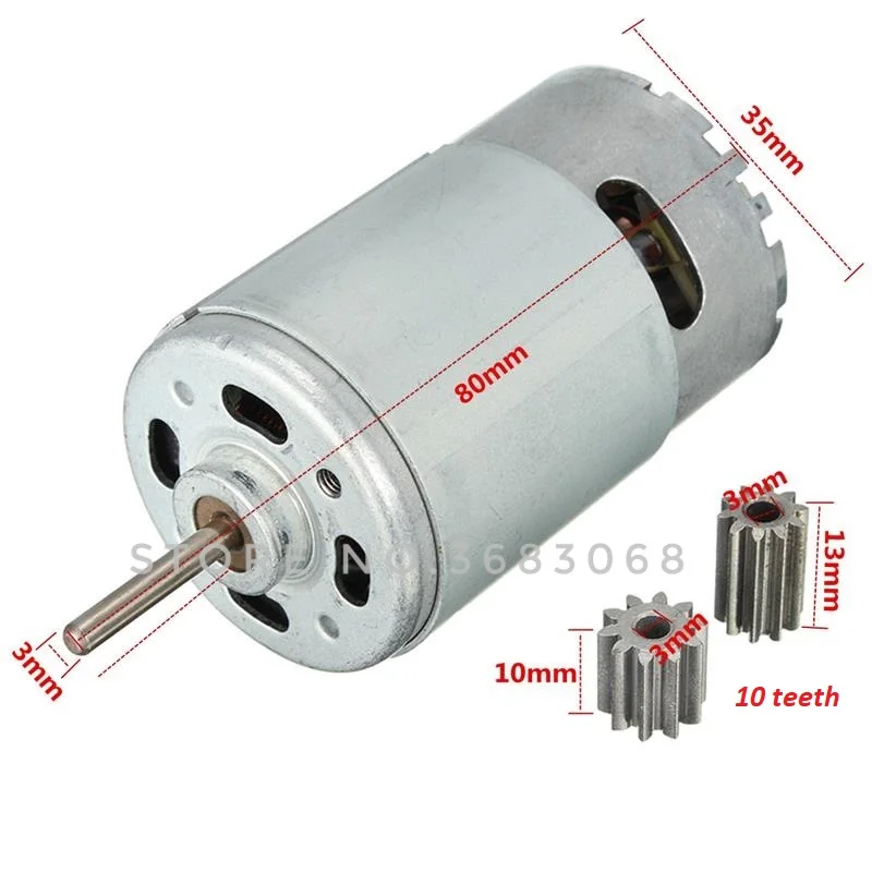 550 Детский электромобиль Шестерни коробка с мотором, 12V 6V мотор с Шестерни коробка, Детская Езда на машине детское транспортное средство Запчасти для авто - Цвет: 550 12V Motor Only