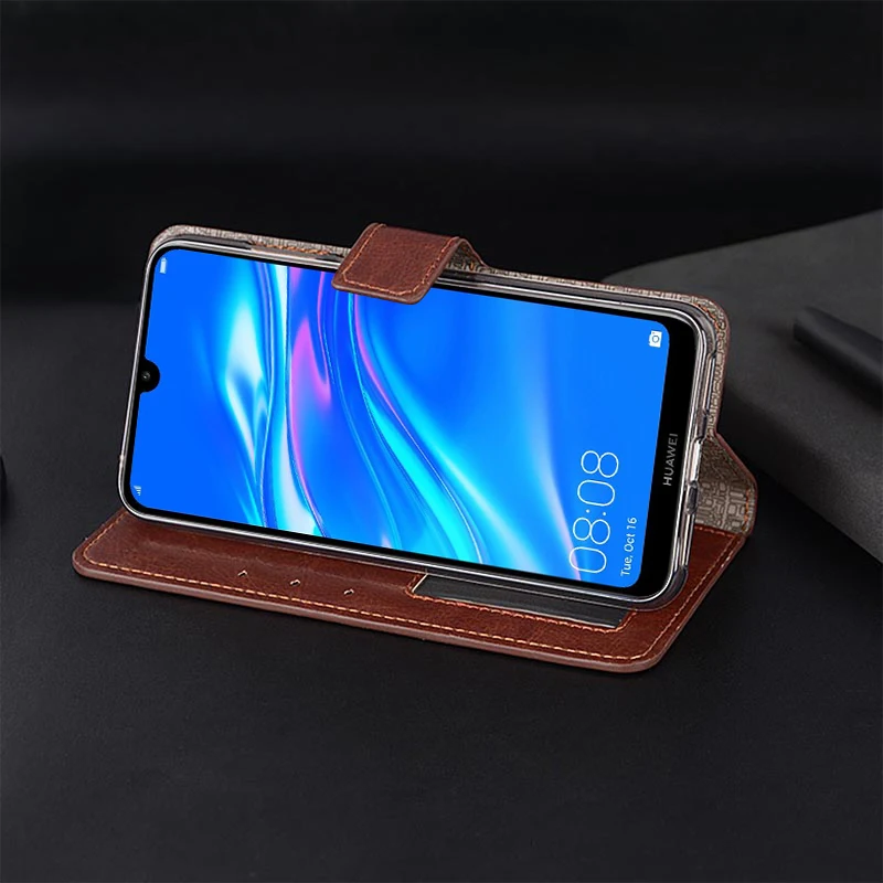 Huawei Y5 Lite Y6 Y7 Pro Y9 Prime 2018 P Smart Z Plus 2019 Nova 5T Флип PU кожаный чехол для фото рамки кошелек