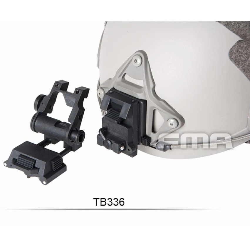 

FMA Airsoft Paintball L3G24 PVS15/18 NVG Plastic Helmet Mount TB336 Black