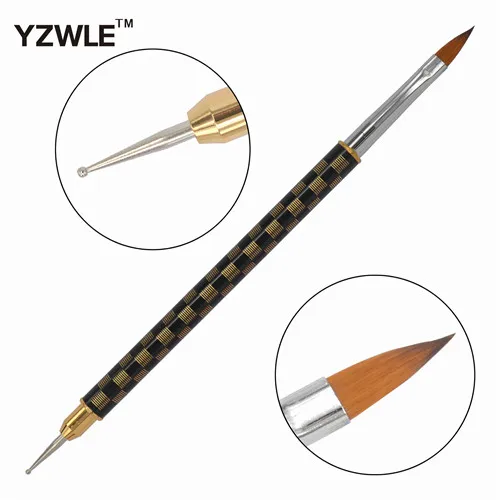 Pen 8 YZWLE 21 различных стилей DIY Дизайн ногтей акриловый УФ гель дизайн кисти для рисования ручка советы набор инструментов(Z01-21 - Цвет: Pen 8
