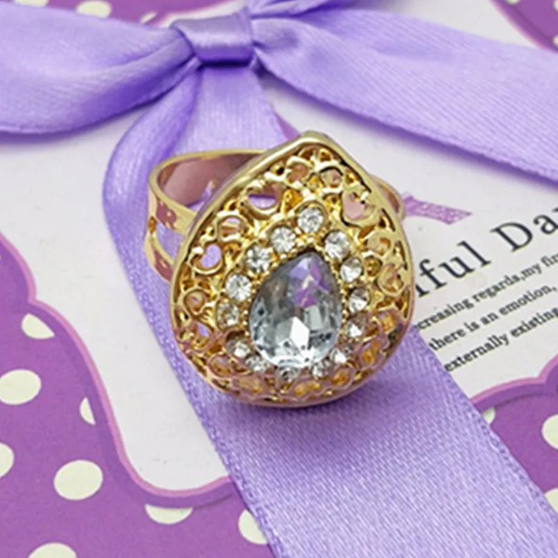 Женские Свадебные африканские бусы аксессуары с кристаллами золотого цвета