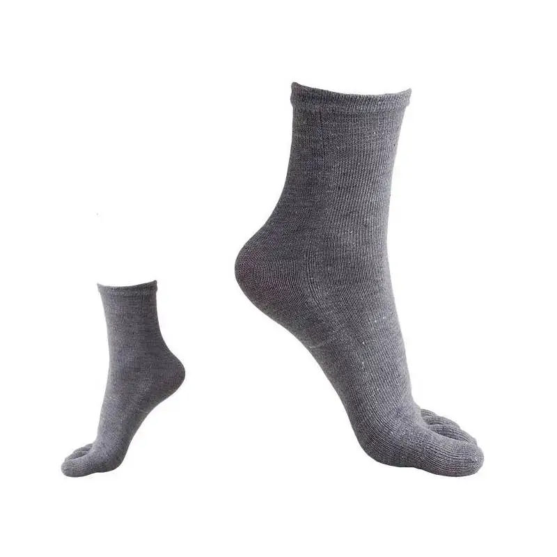 Модные 1 пара мужские носки с пальчиками пять пальцев хлопок полиэстер мягкие