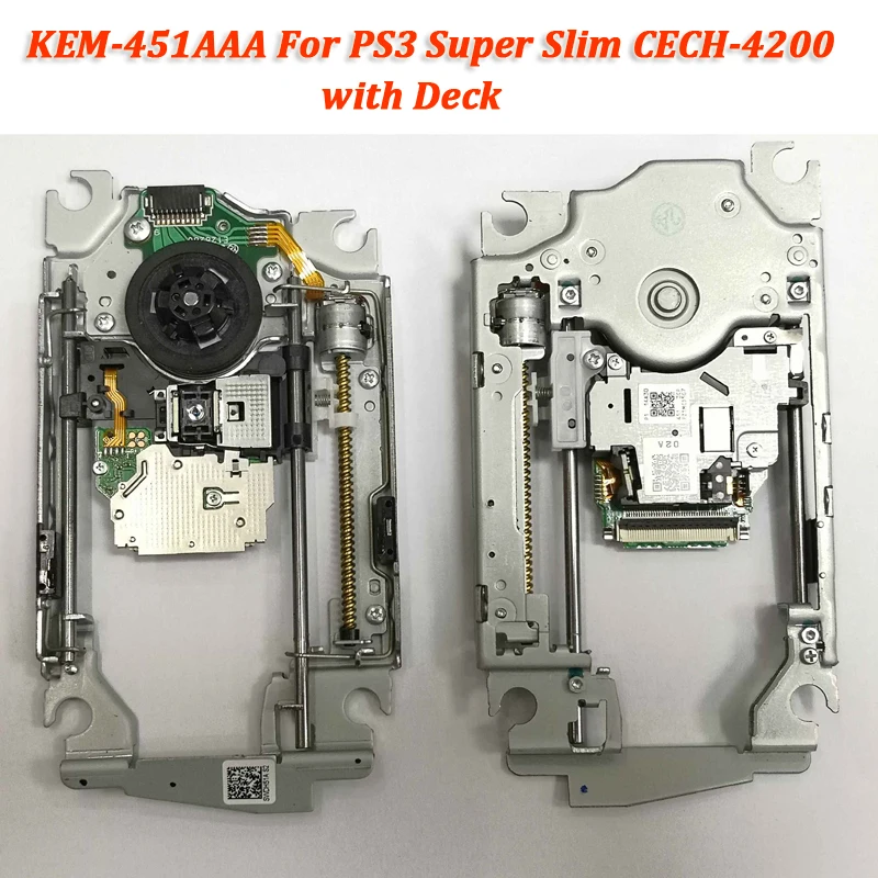 

100% New Original replacement KEM-451AAA kem 451aaa for PS3 Super Slim CECH-4200 KES-451 Laser Lens reader with deck mechanism