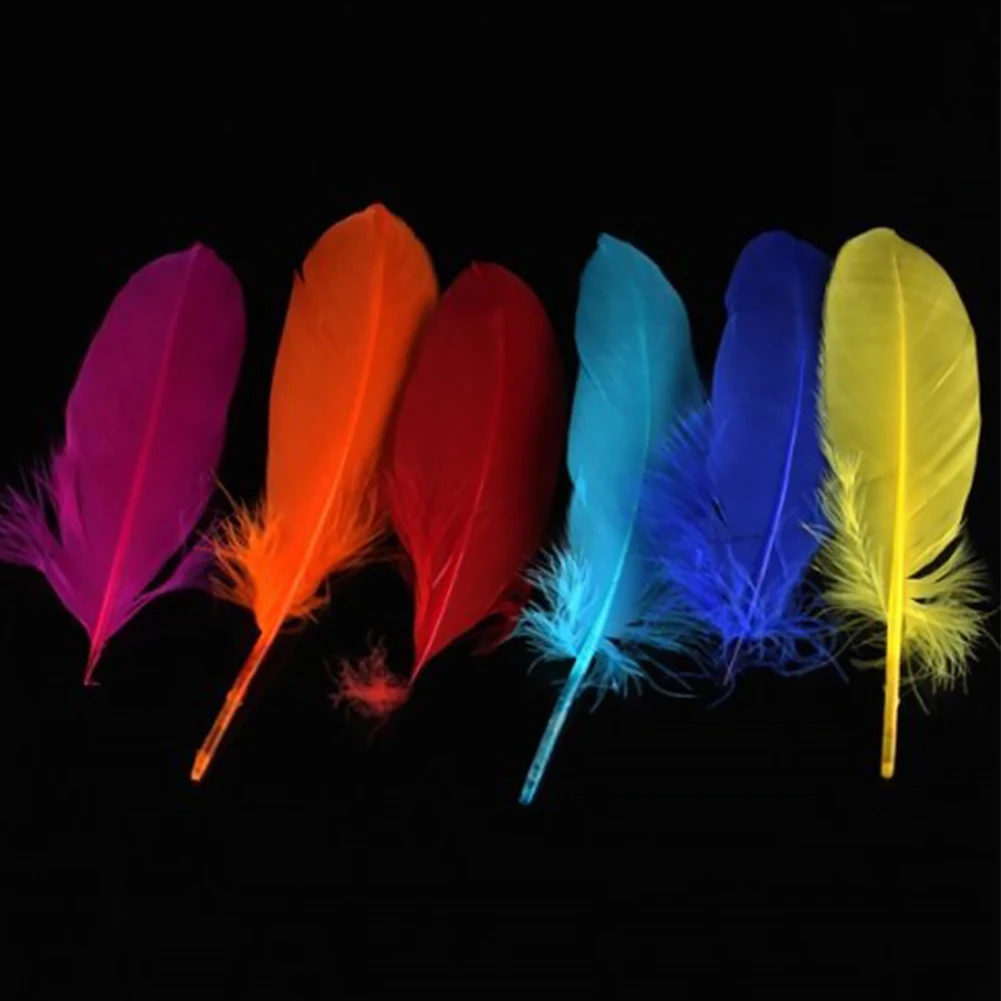 72 Pcs Natural Colorful Goose Feathers For Diy Art Craft Wedding Home Party Decorations 5-8 Inch | Дом и сад