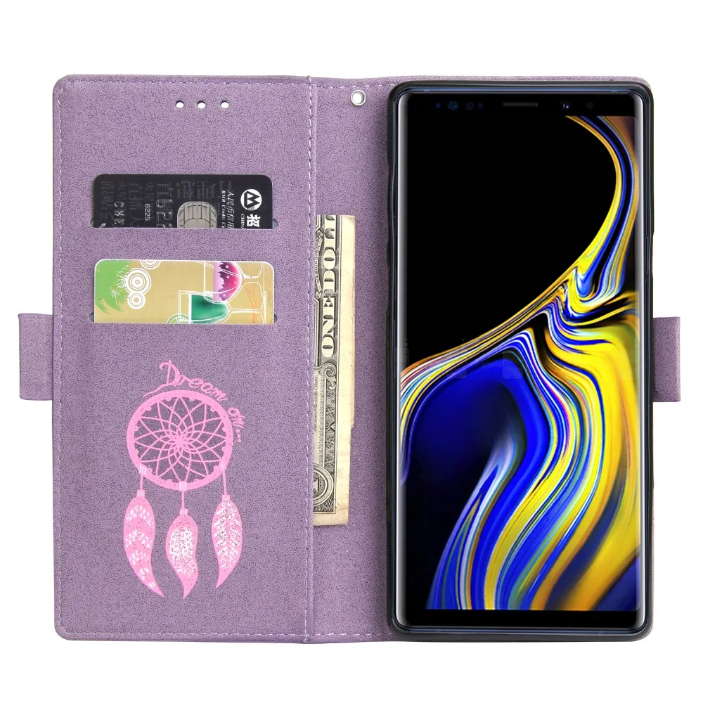 Роскошный чехол для Samsung S7 S7Edge кошелек телефона подставка флип Galaxy S9 Note8 Note9 слот