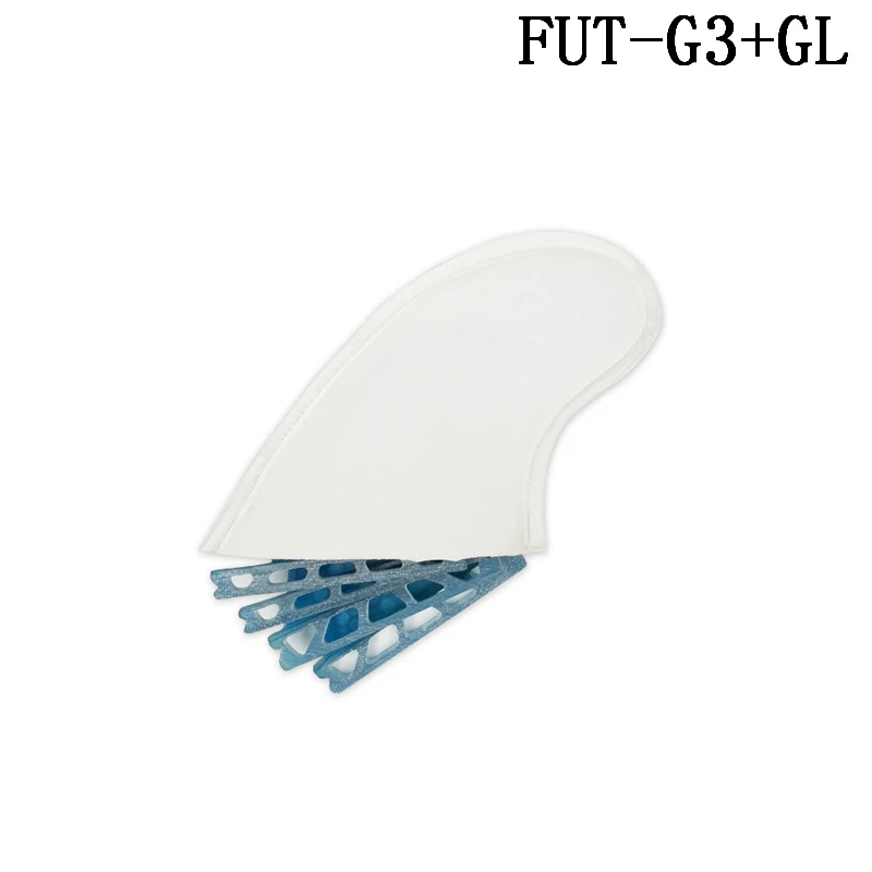 Стекловолоконный сотовый плавник для доски серфинга Future fin G3 + GL синий/оранжевый
