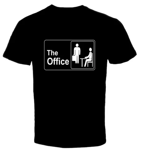 Офисная комедия ТВ Серия логотип 1 новая футболка крутая Повседневная с