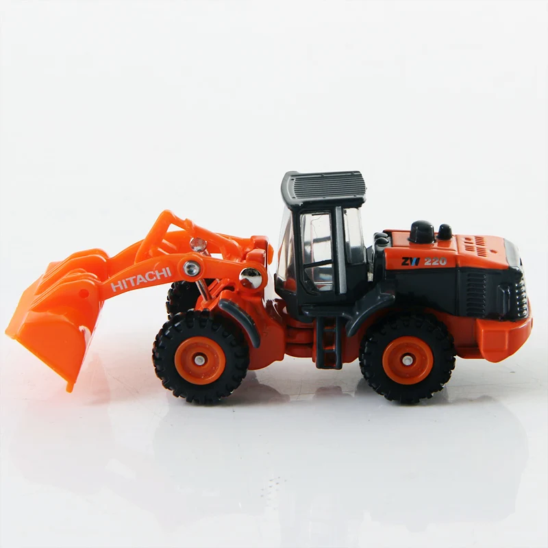 Takara Tomy Tomica 1/110 Hitachi строительная техника колесный погрузчик ZW220 Металлический